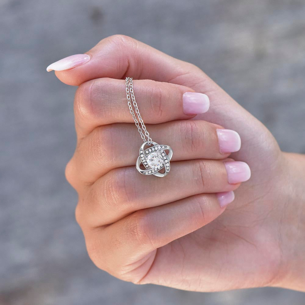 My Beautiful Soulmate | Love & Light - Love Knot Necklace