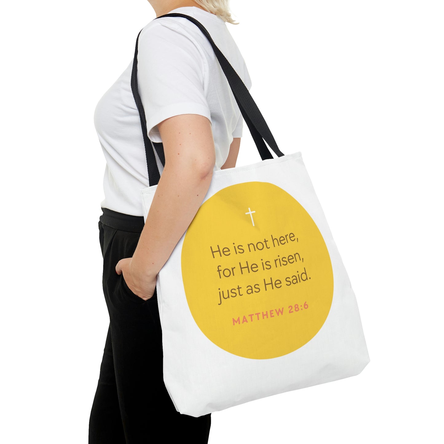 RISEN Tote Bag (White)