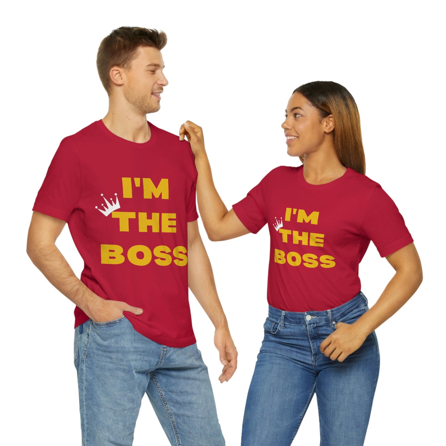 I'm The Boss Unisex Jersey Short Sleeve Tee