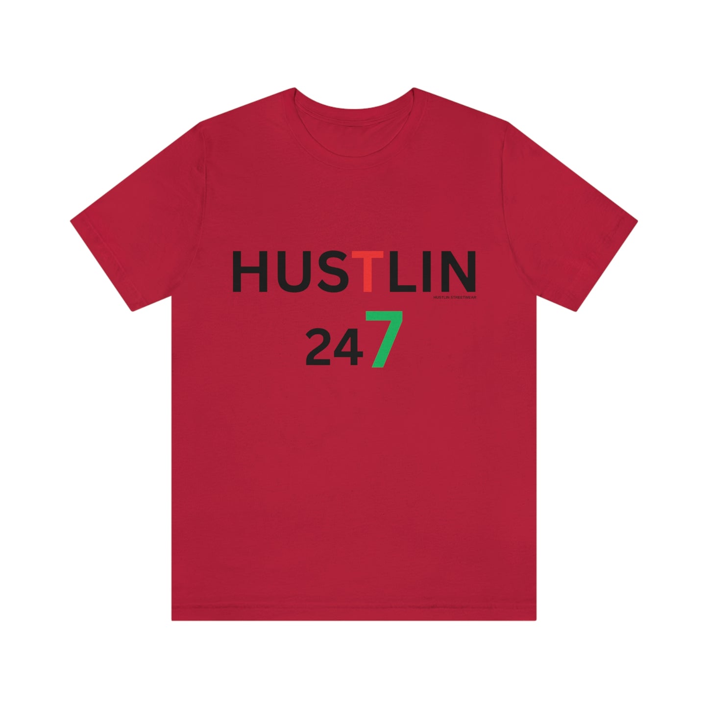 Unisex Hustlin Jersey Short Sleeve Tee