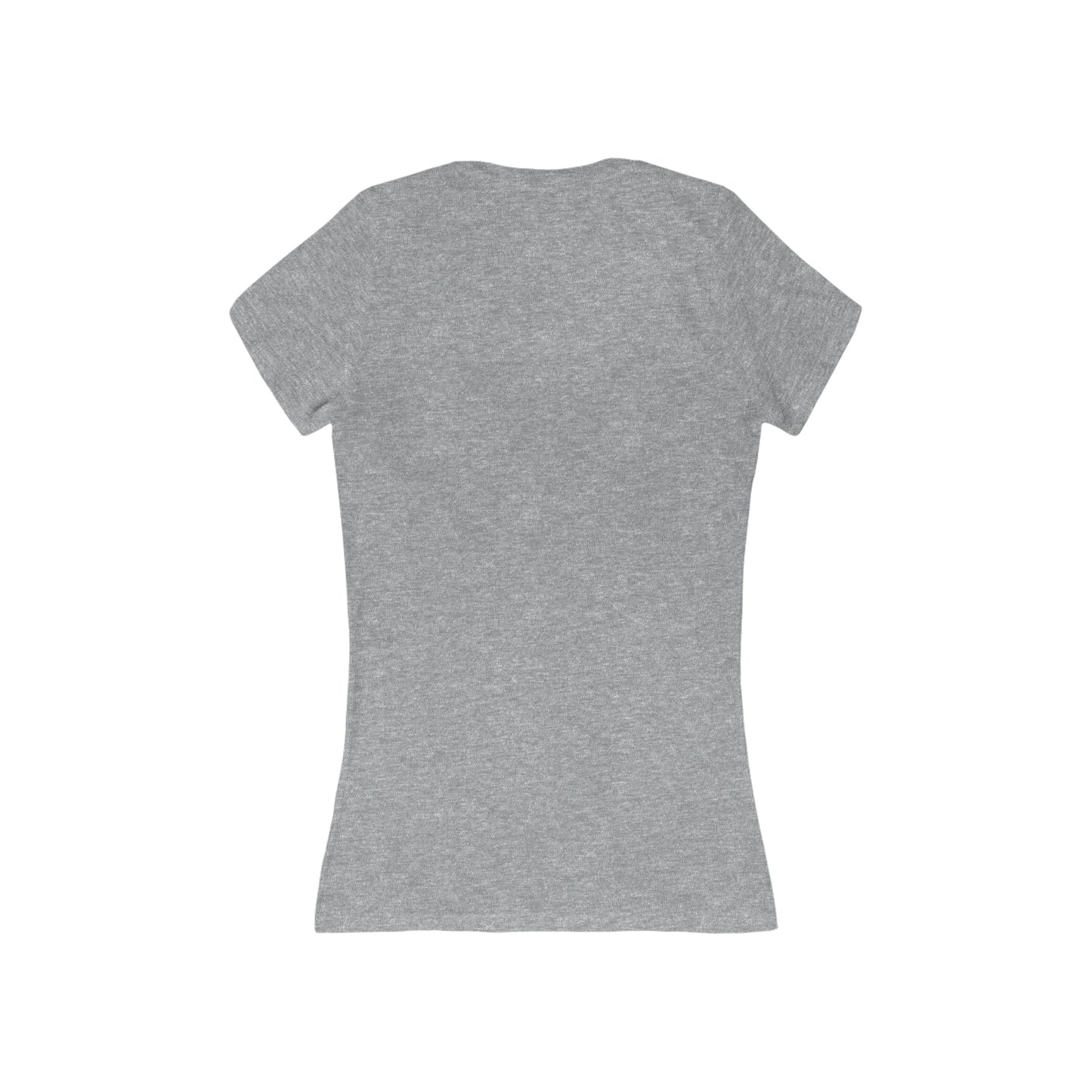 Women's Bad Ass Jersey Short Sleeve Deep V-Neck Tee