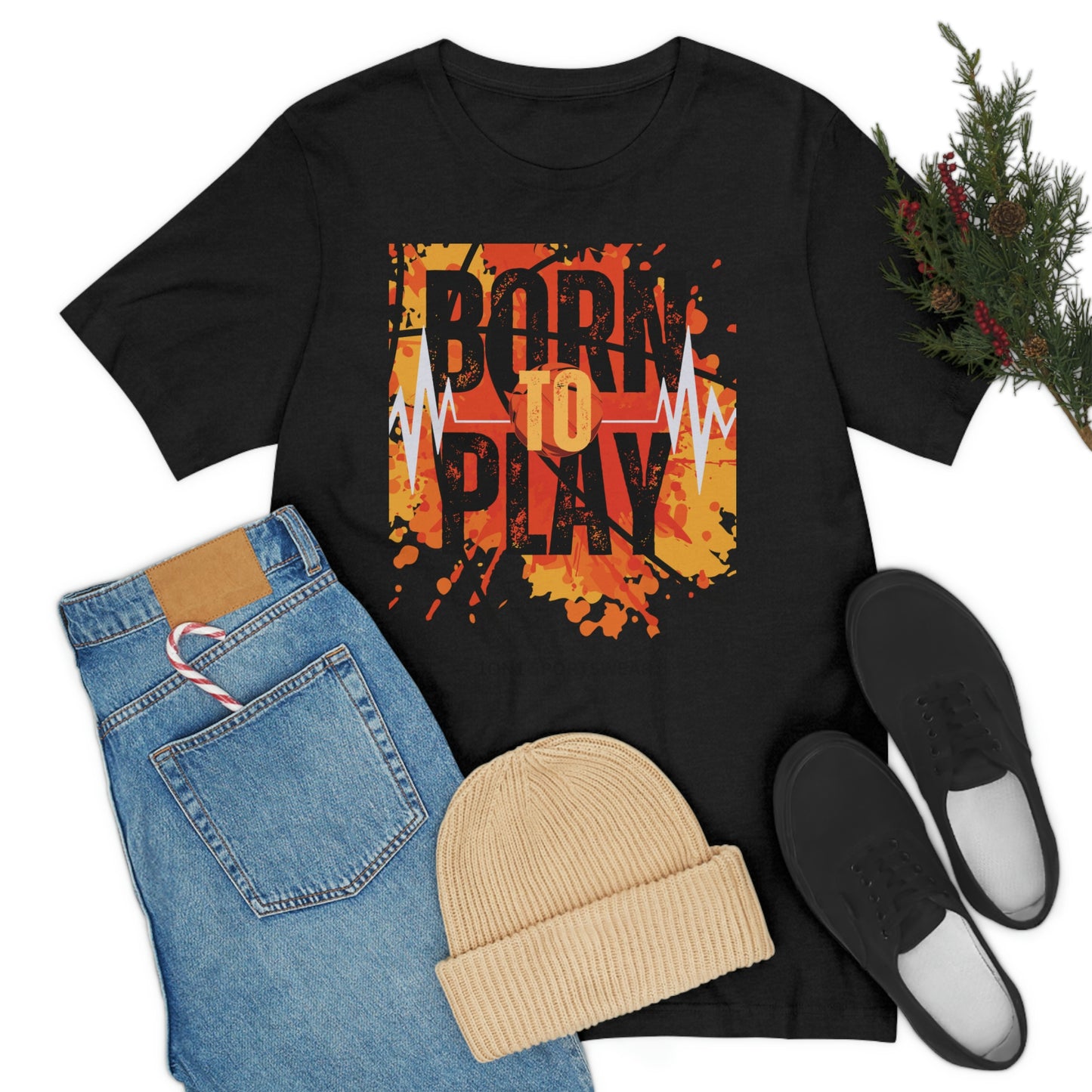 Born to Play Short Sleeve Tee