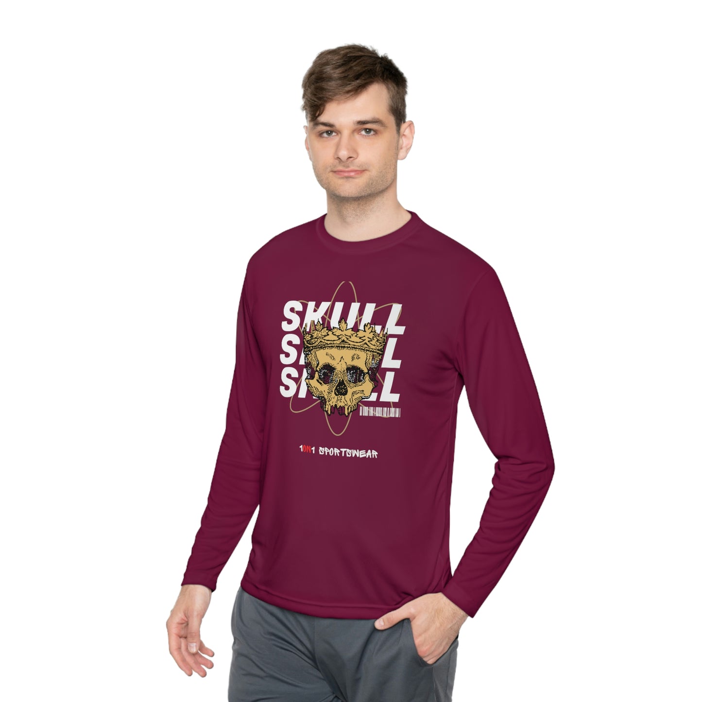 Skull Lightweight Long Sleeve Tee