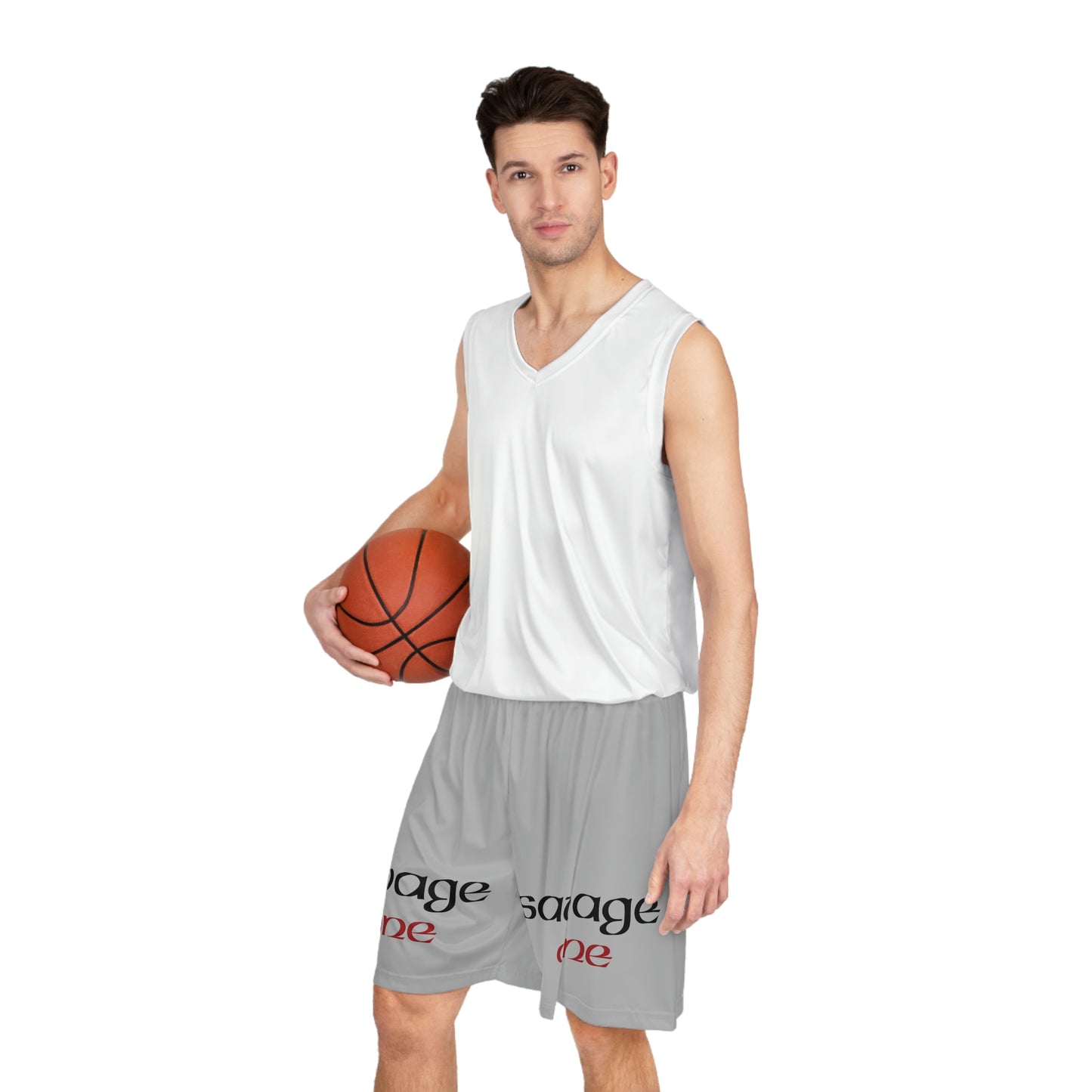 Savage ONE Basketball Shorts (Grey)