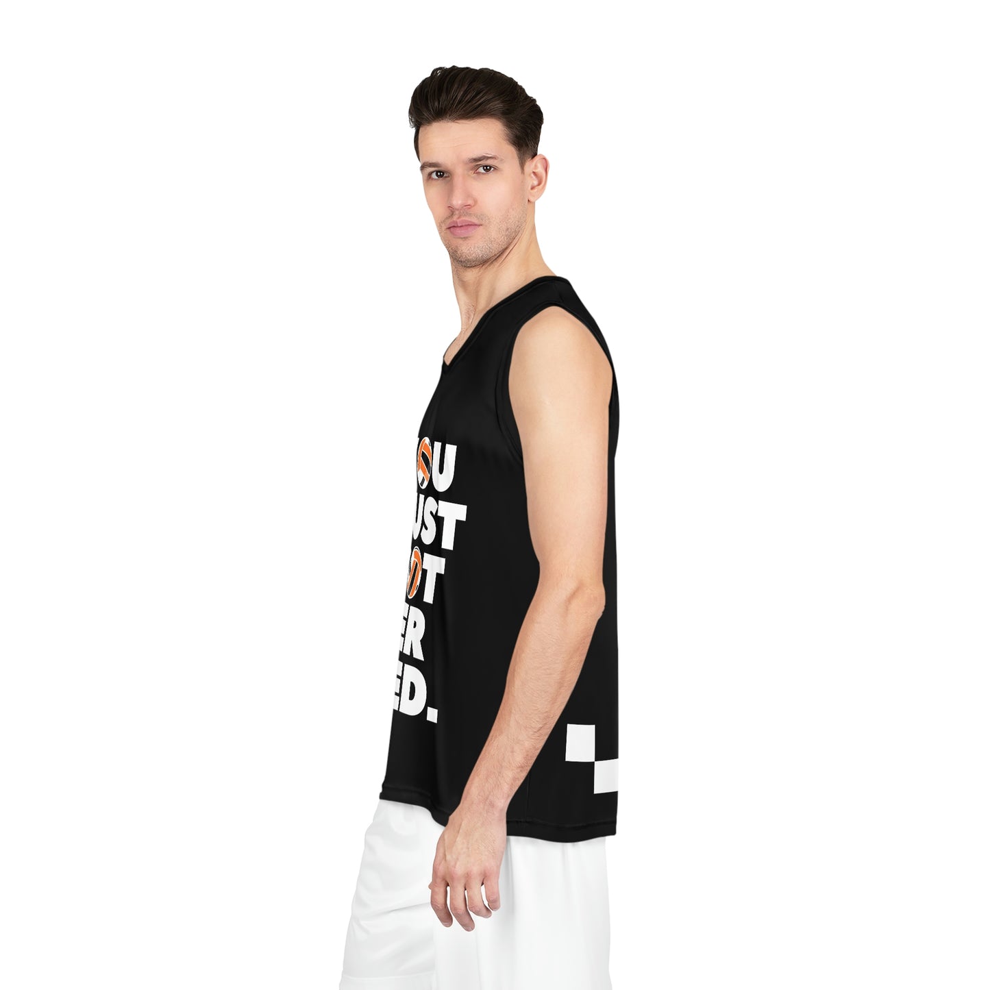 Get Served Basketball Jersey (Black)