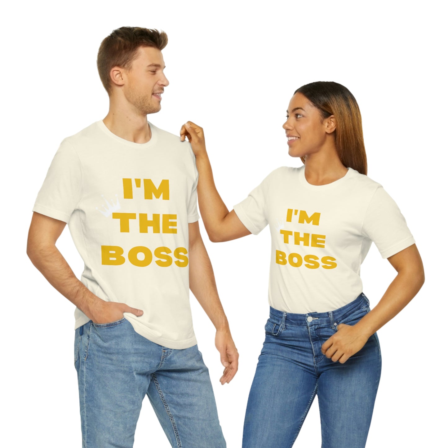 I'm The Boss Unisex Jersey Short Sleeve Tee