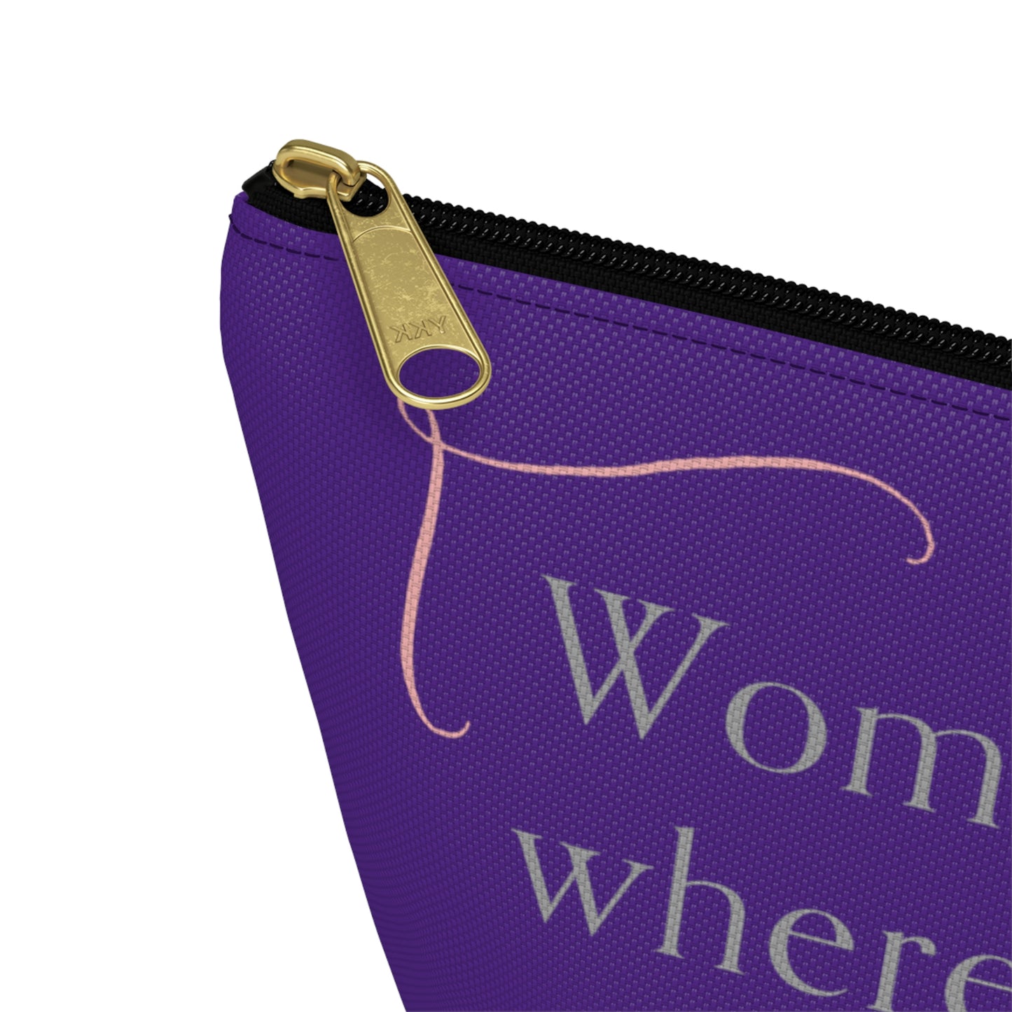 Accessory Purple Pouch w T-bottom