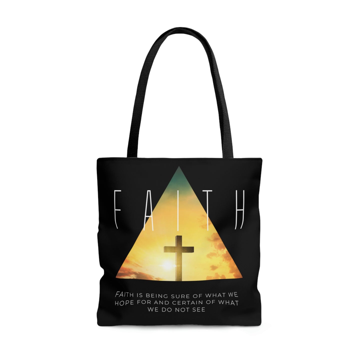 Faith Tote Bag (Black)