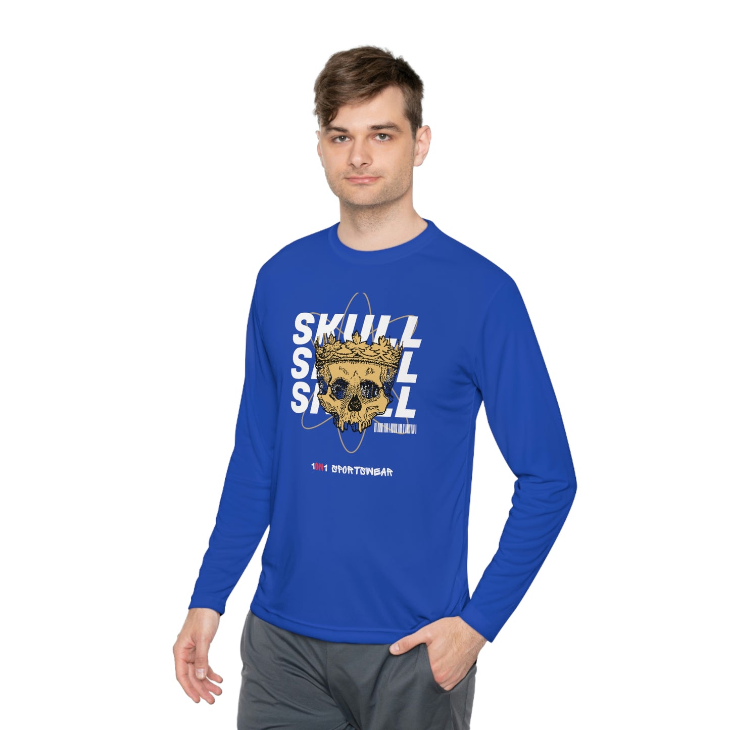 Skull Lightweight Long Sleeve Tee