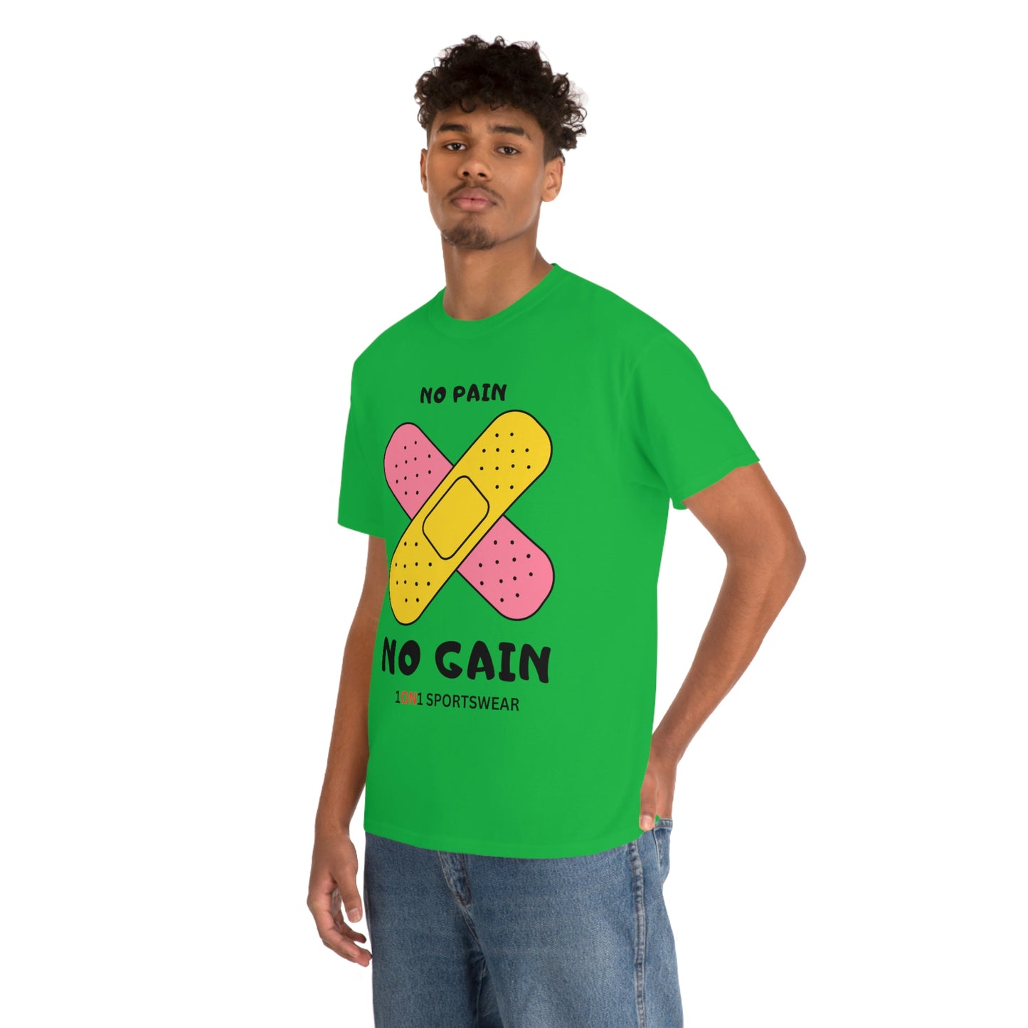 No Pain No Gain Heavy Cotton Tee