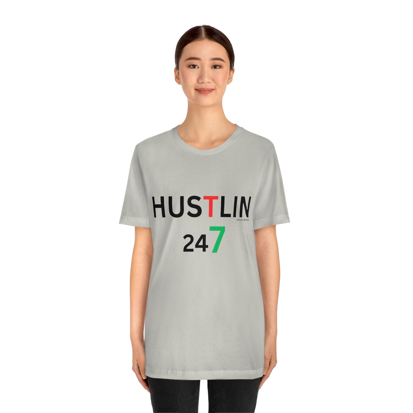 Unisex Hustlin Jersey Short Sleeve Tee