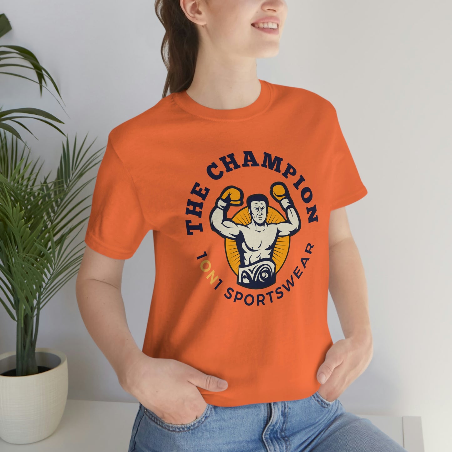 The Champion Unisex Jersey Short Sleeve Tee