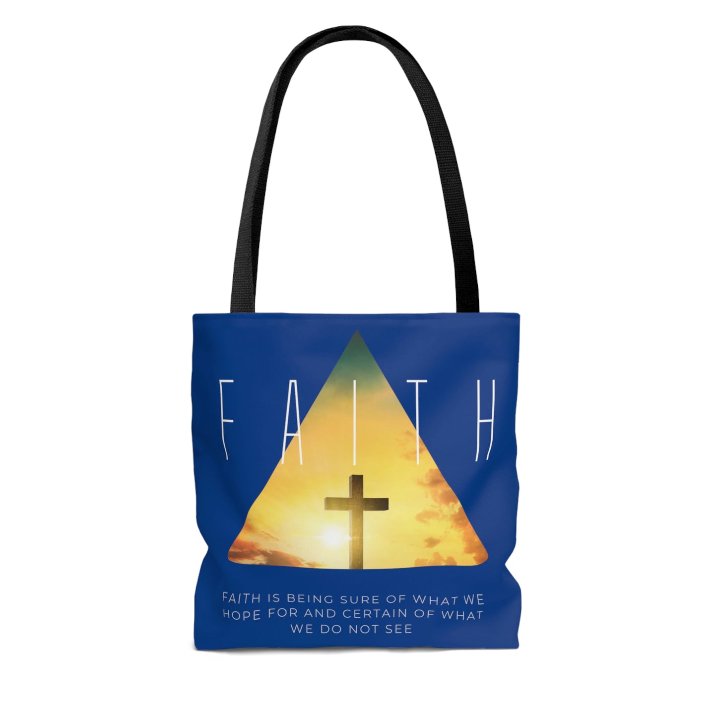 Faith Tote Bag (Blue)