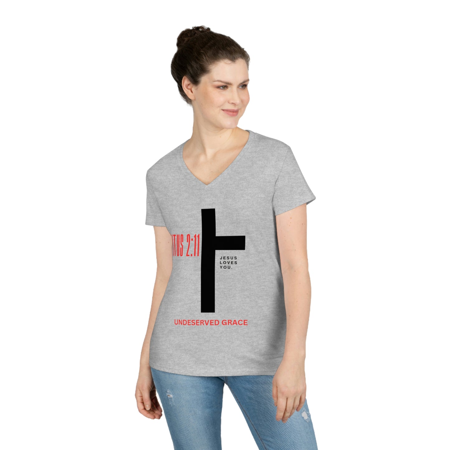 GRACE V-Neck T-Shirt