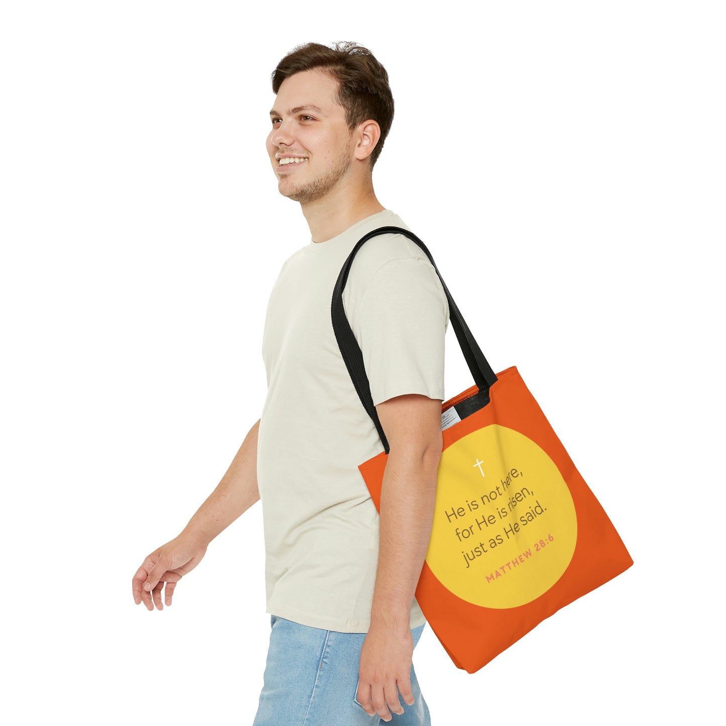 RISEN Tote Bag (Orange)