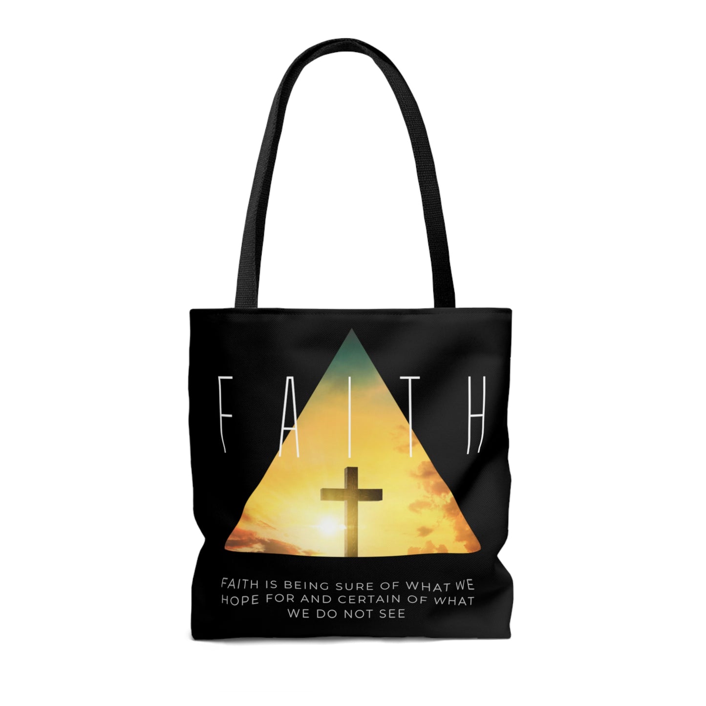 Faith Tote Bag (Black)