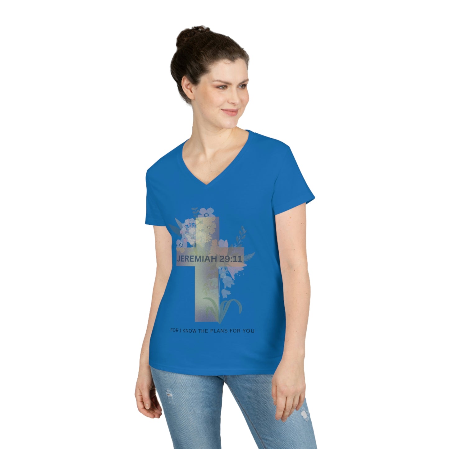 Ladies' V-Neck T-Shirt