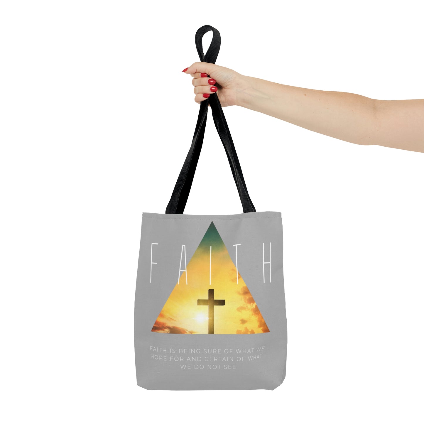 Faith Tote Bag (Grey)