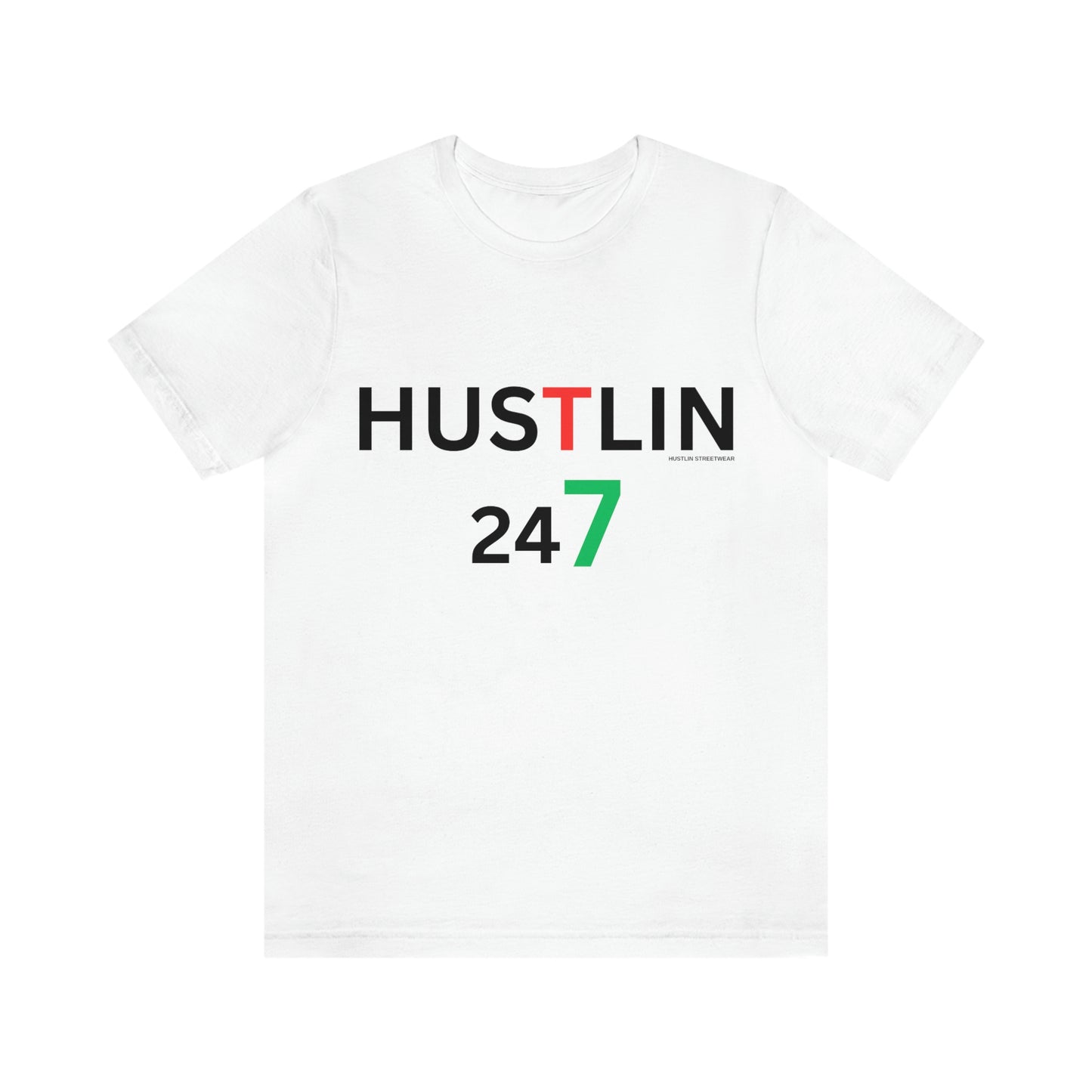 Unisex Hustlin Jersey Short Sleeve Tee