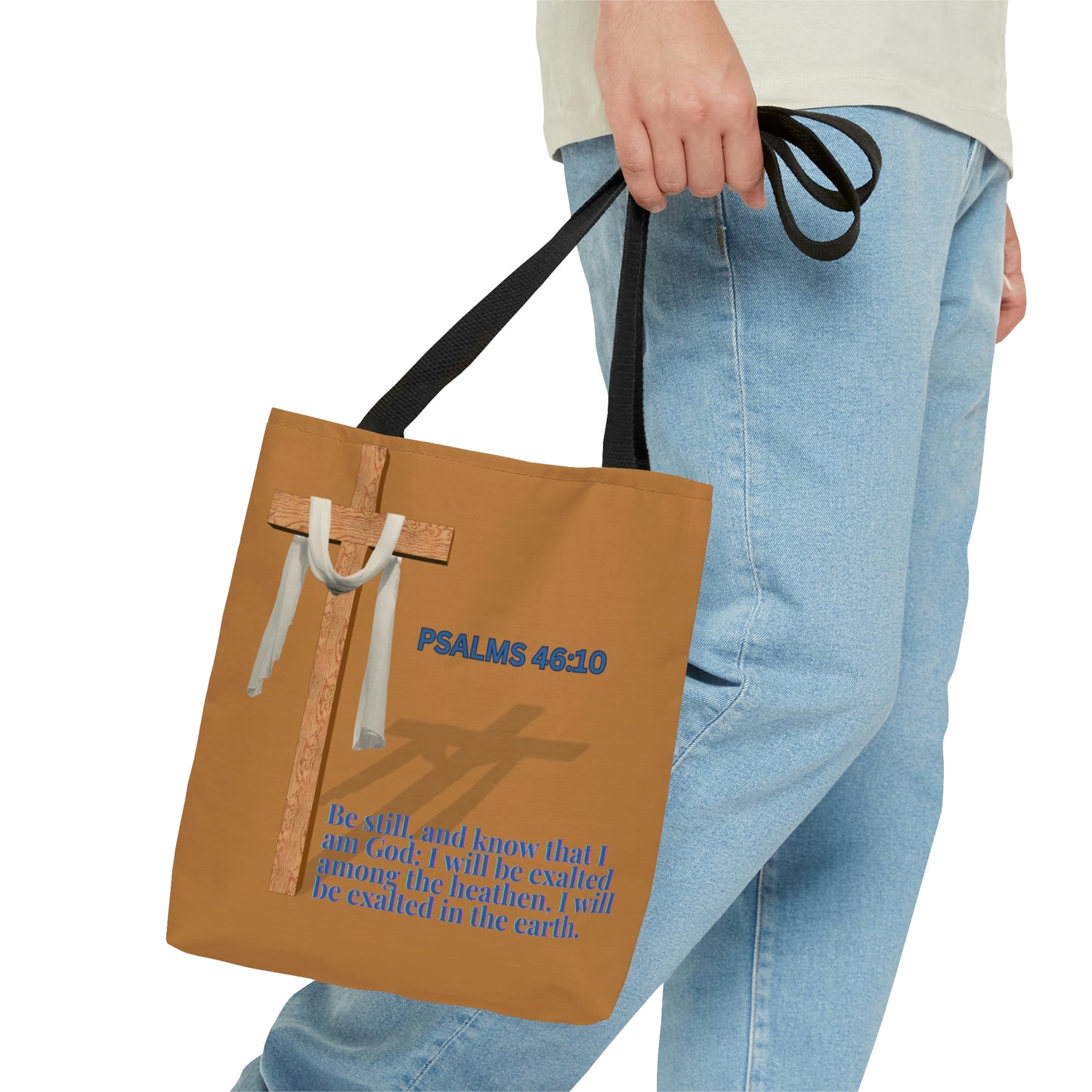 Be Still Tote Bag (Brown)