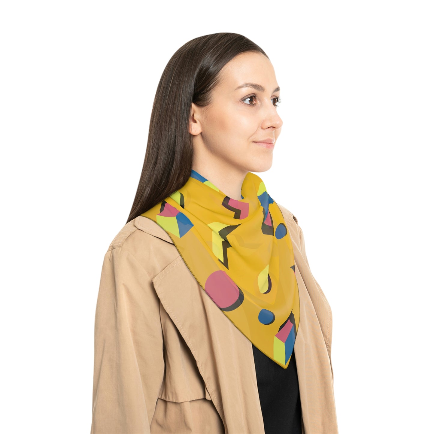 Colors Poly Scarf