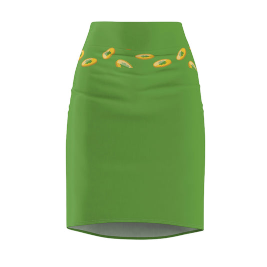 Women's Pencil Skirt (Green)