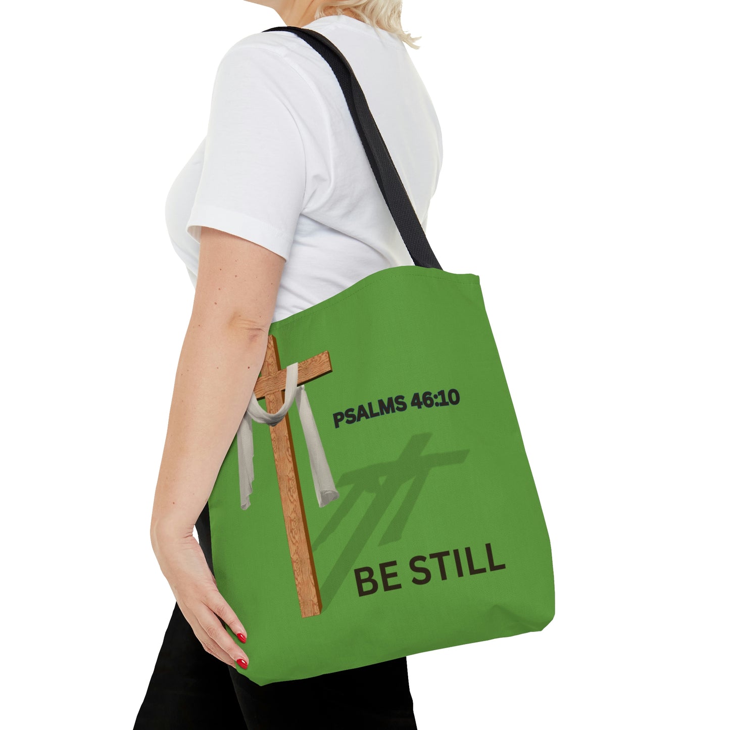 Be Still Tote Bag (GREEN)