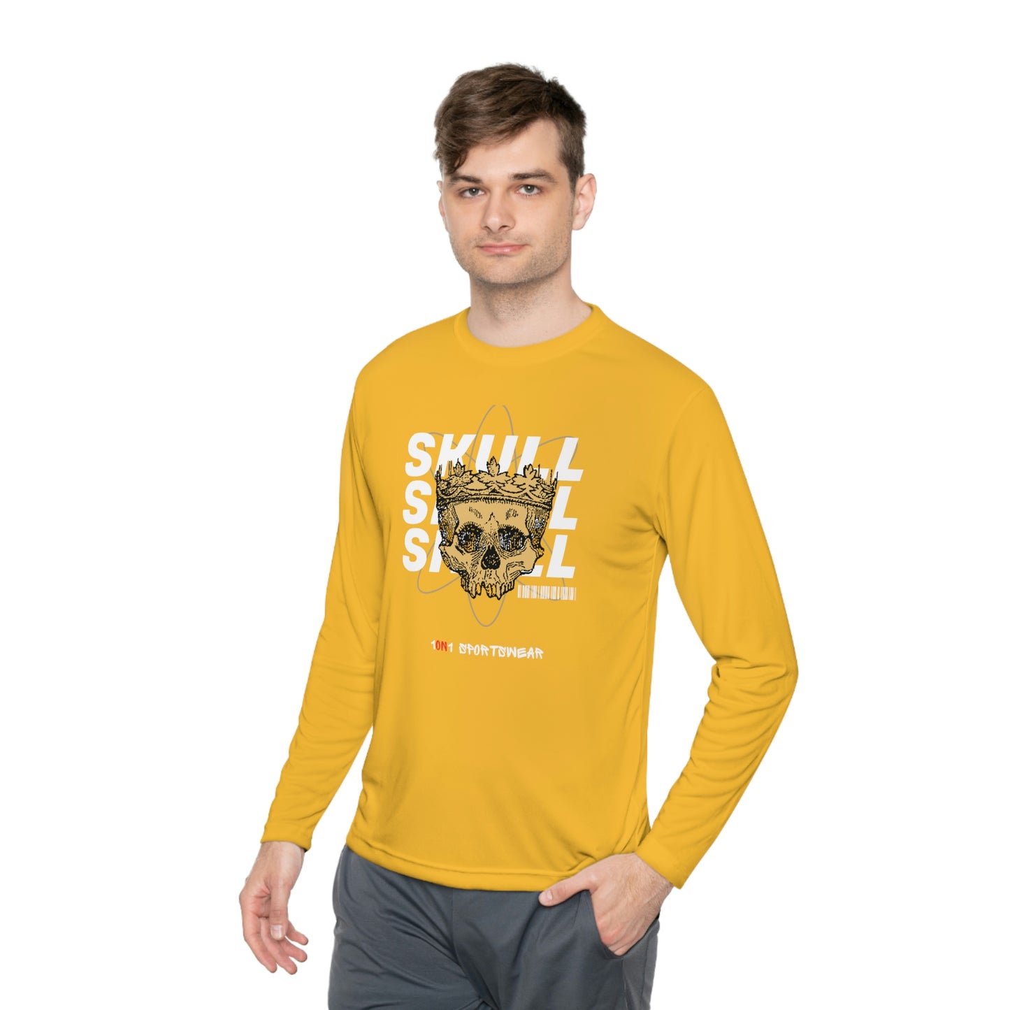 Skull Lightweight Long Sleeve Tee