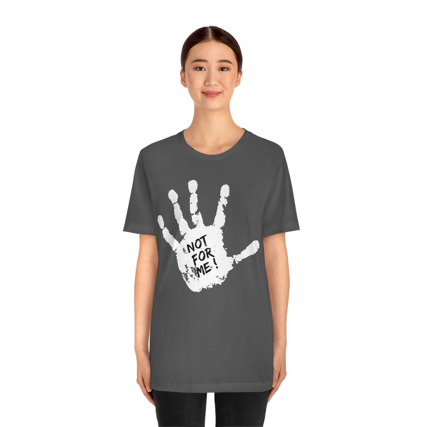 Unisex Not for Me Jersey Short Sleeve Tee