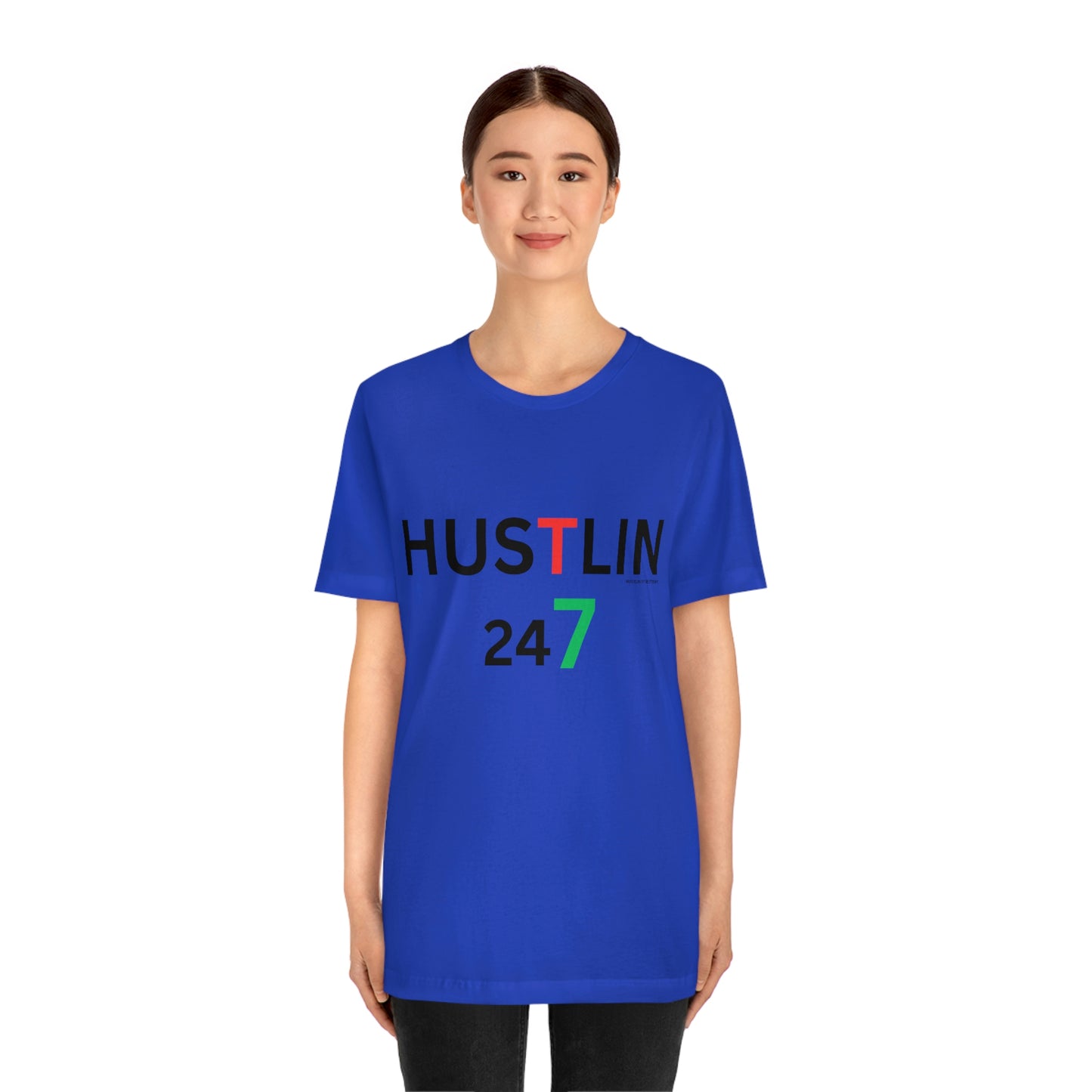 Unisex Hustlin Jersey Short Sleeve Tee