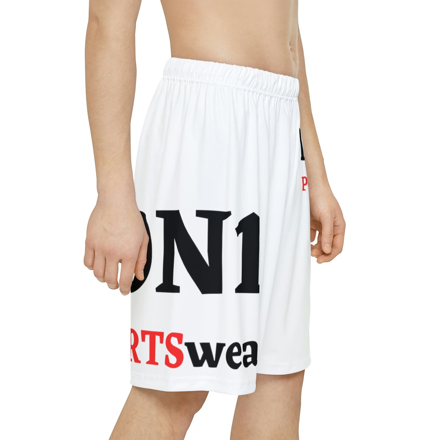 Men’s Sports Shorts (White)