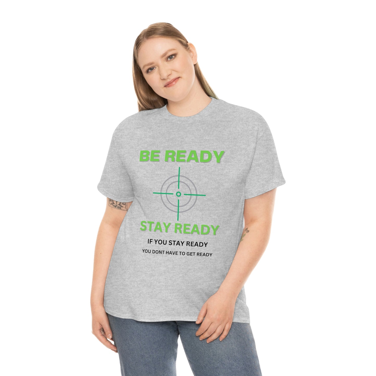 Be ready Unisex Heavy Cotton Tee