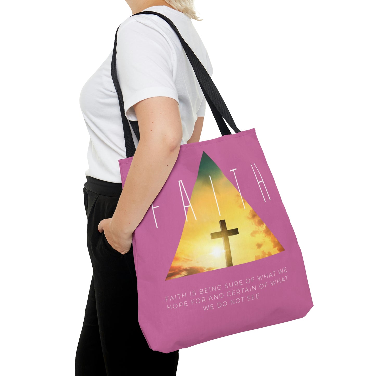 Faith Tote Bag (Purple)