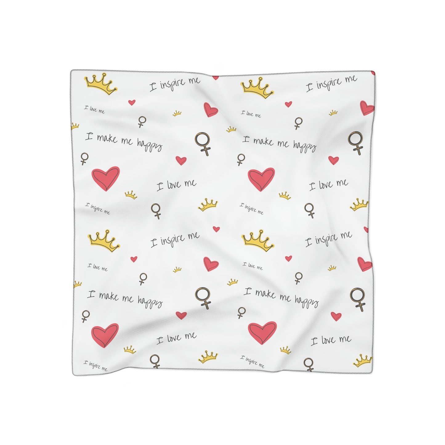 Inspired Love Me  Poly Scarf