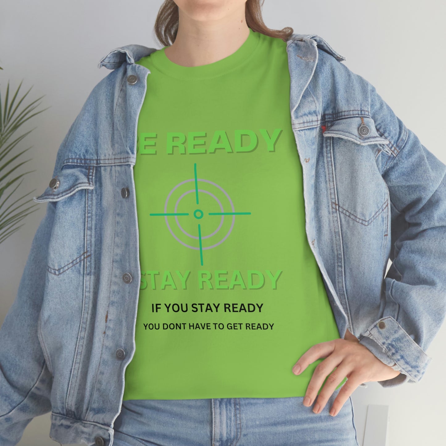 Be ready Unisex Heavy Cotton Tee