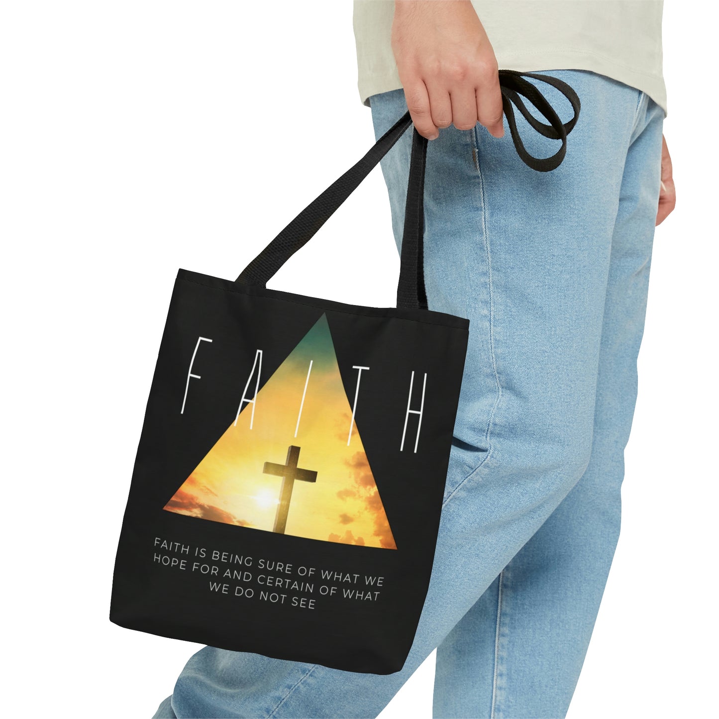 Faith Tote Bag (Black)