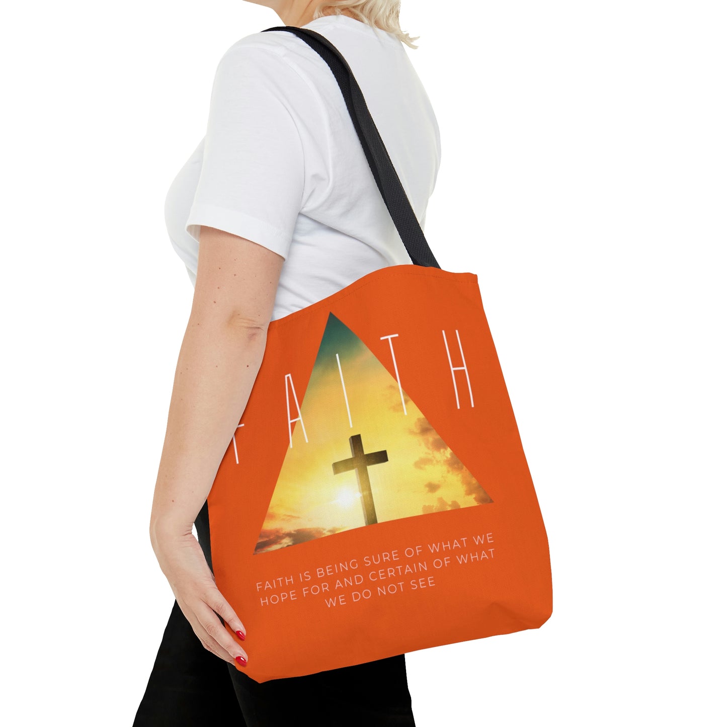 Faith Tote Bag (Orange)