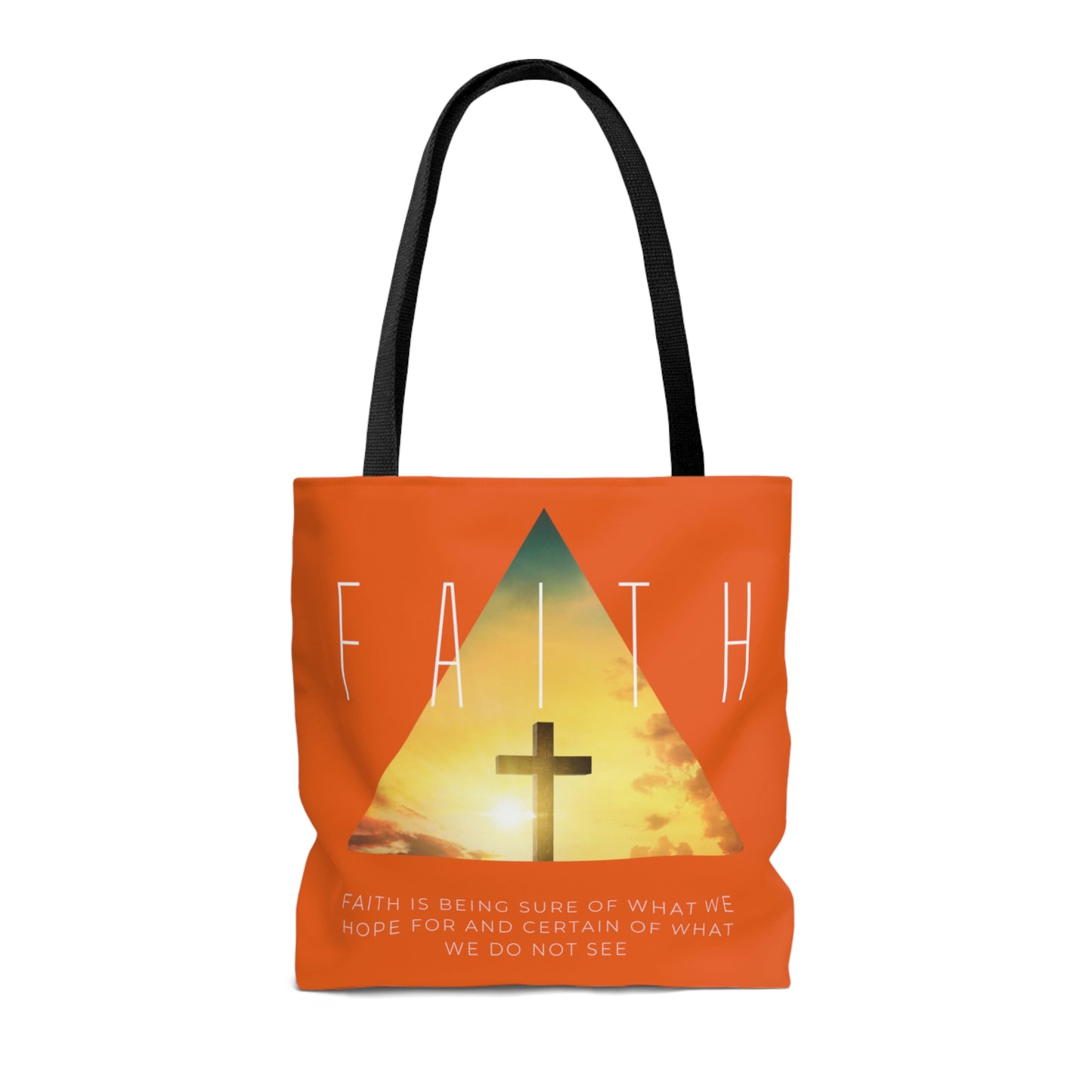 Faith Tote Bag (Orange)