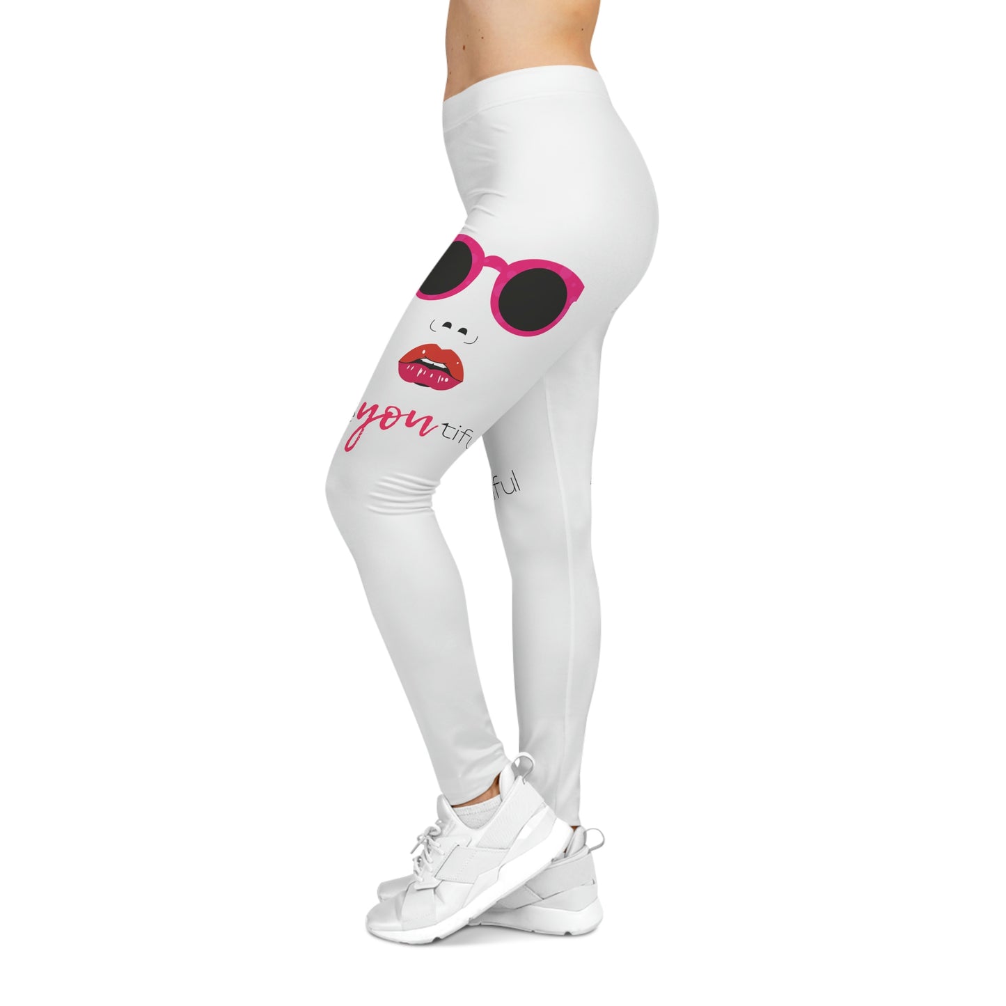 Women's beautiful Casual Leggings (white)