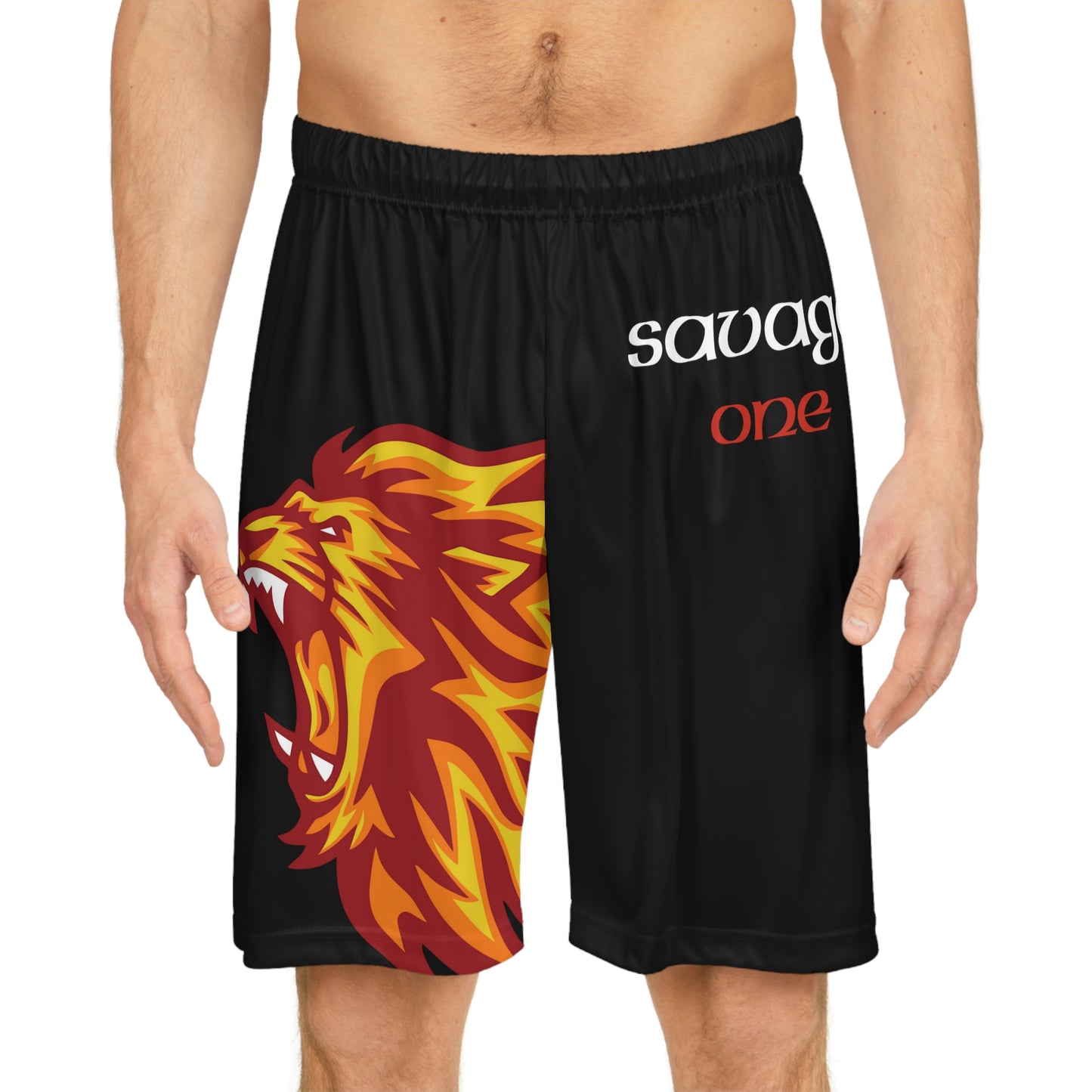 Savage ONE Basketball Shorts (Black)