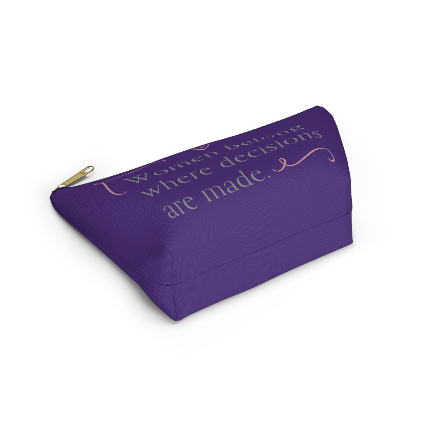 Accessory Purple Pouch w T-bottom