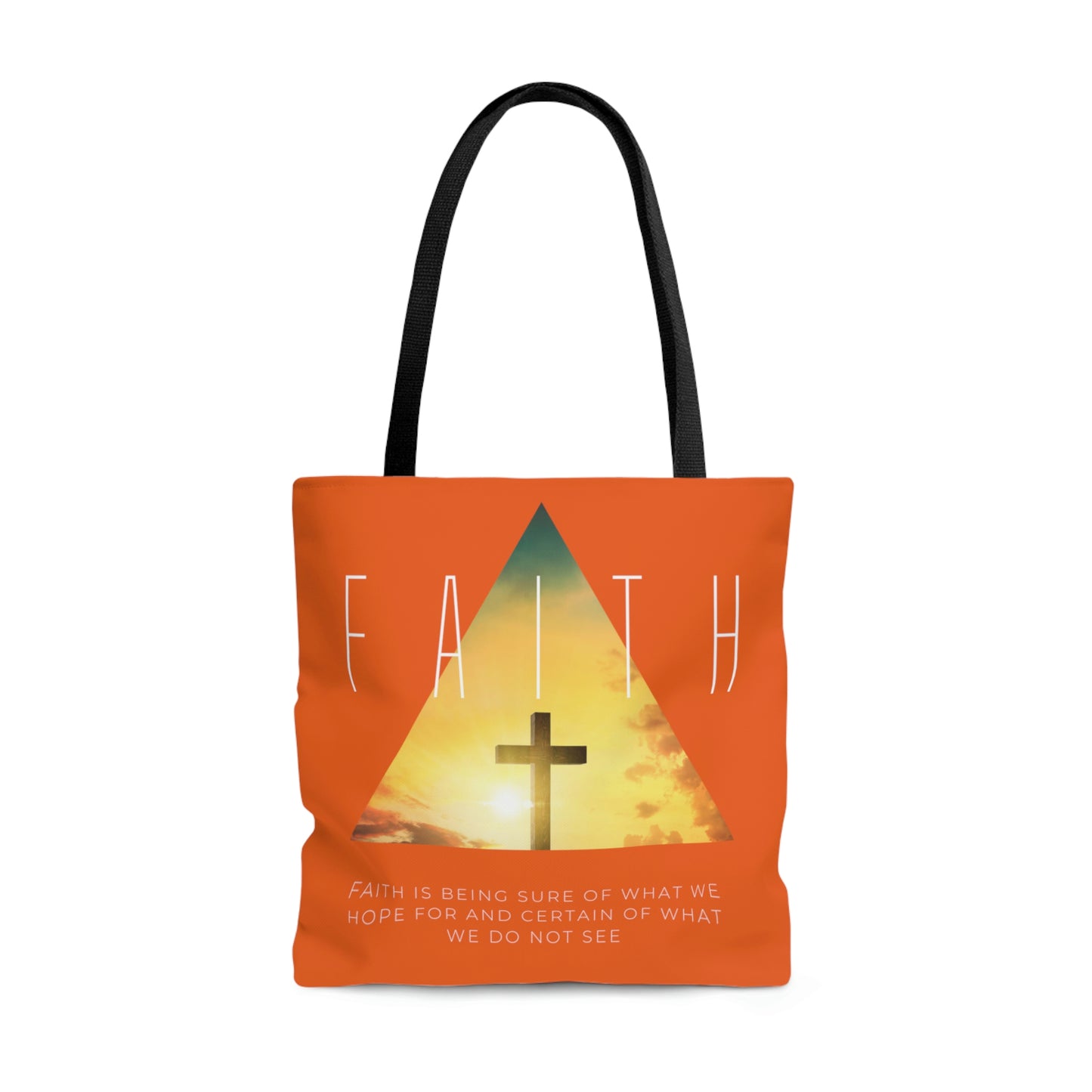 Faith Tote Bag (Orange)