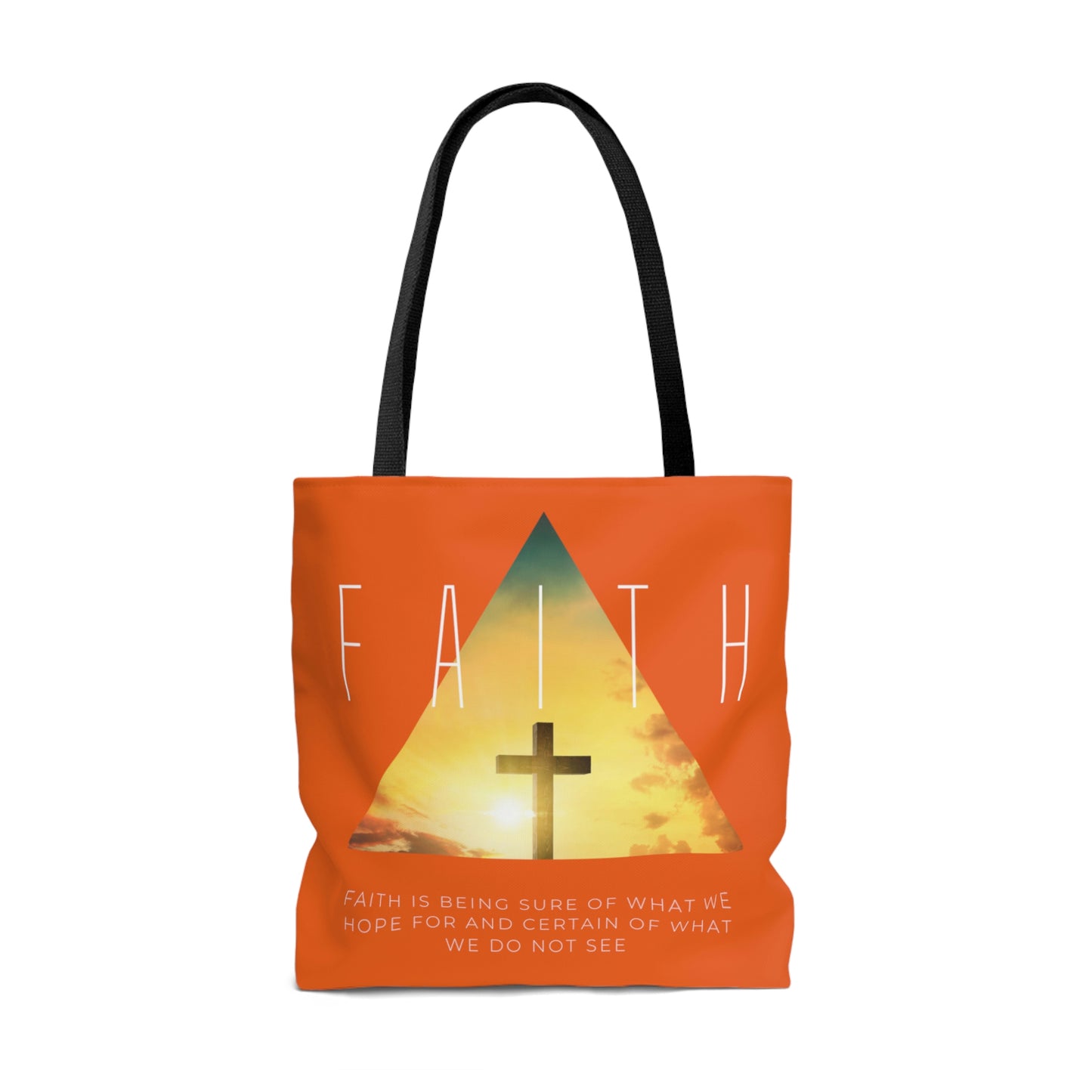 Faith Tote Bag (Orange)