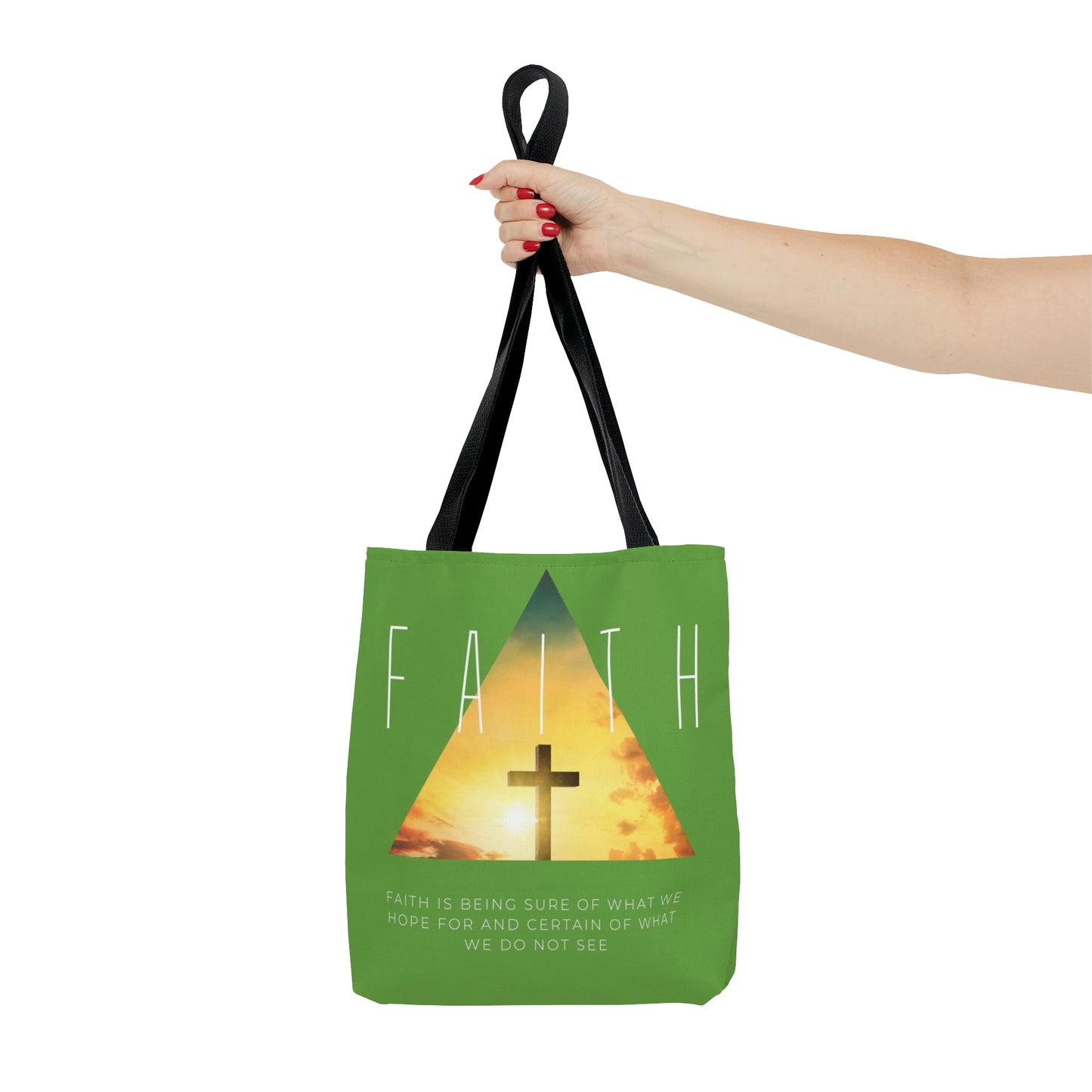 Faith Tote Bag (Green)