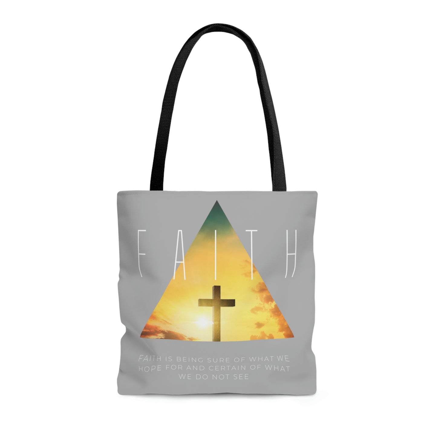 Faith Tote Bag (Grey)